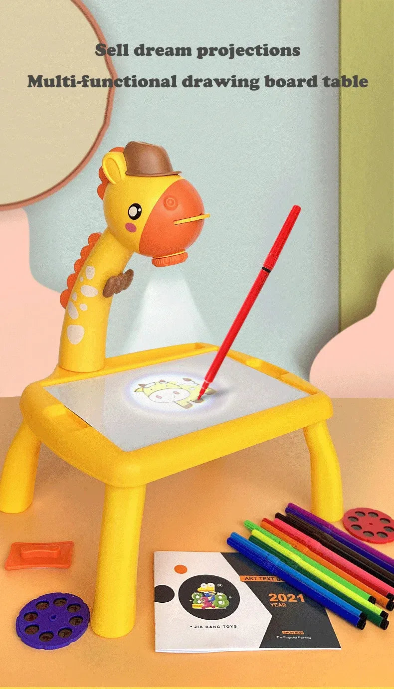 Creative Art Table for Kids 🧒✨
