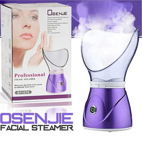 💆‍♀️✨ Facial Care Steamer – Deep Cleanse, Hydrate & Glow! 🌸🌈