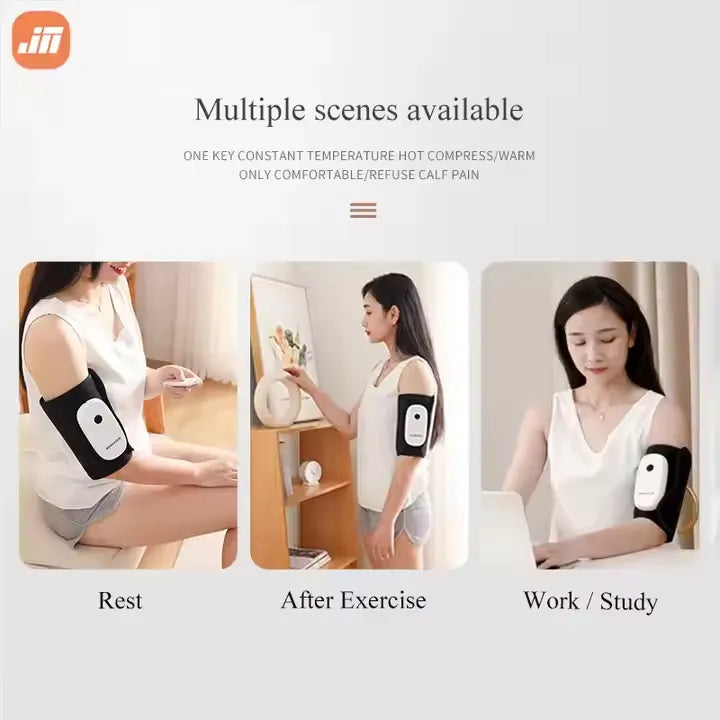 💪🔥 Air Compression Arm & Leg Massager – Heat, Relief & Relaxation! ✨🩸