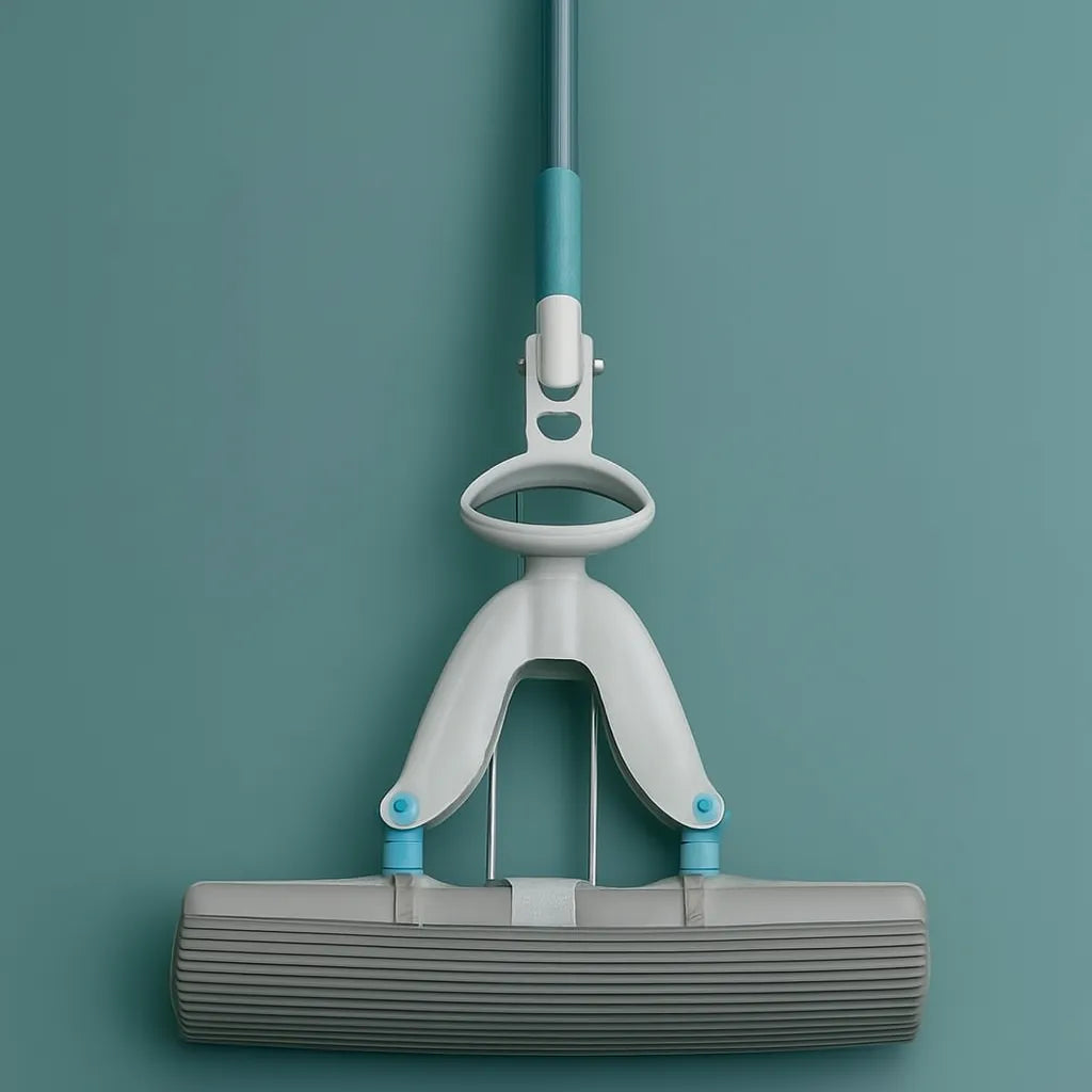 🧼✨ High Quality Floor Cleaning Mop – Self-Squeeze Design With Stainless Steel Handle 💧